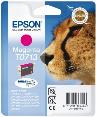 Cartucho Original Epson T0713 Magenta - C13t071340b0 Ml-5.5pag-280