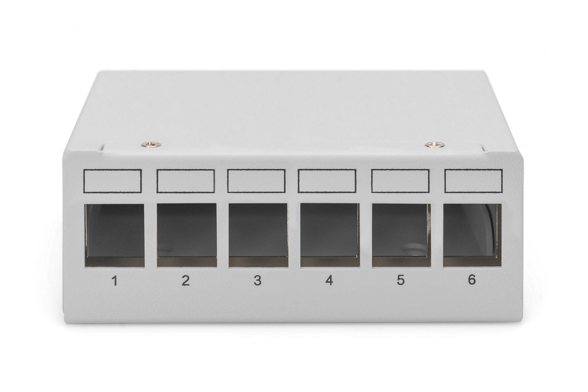 Digitus Patchpanel 6-Port Modular Blanco Dn-93716