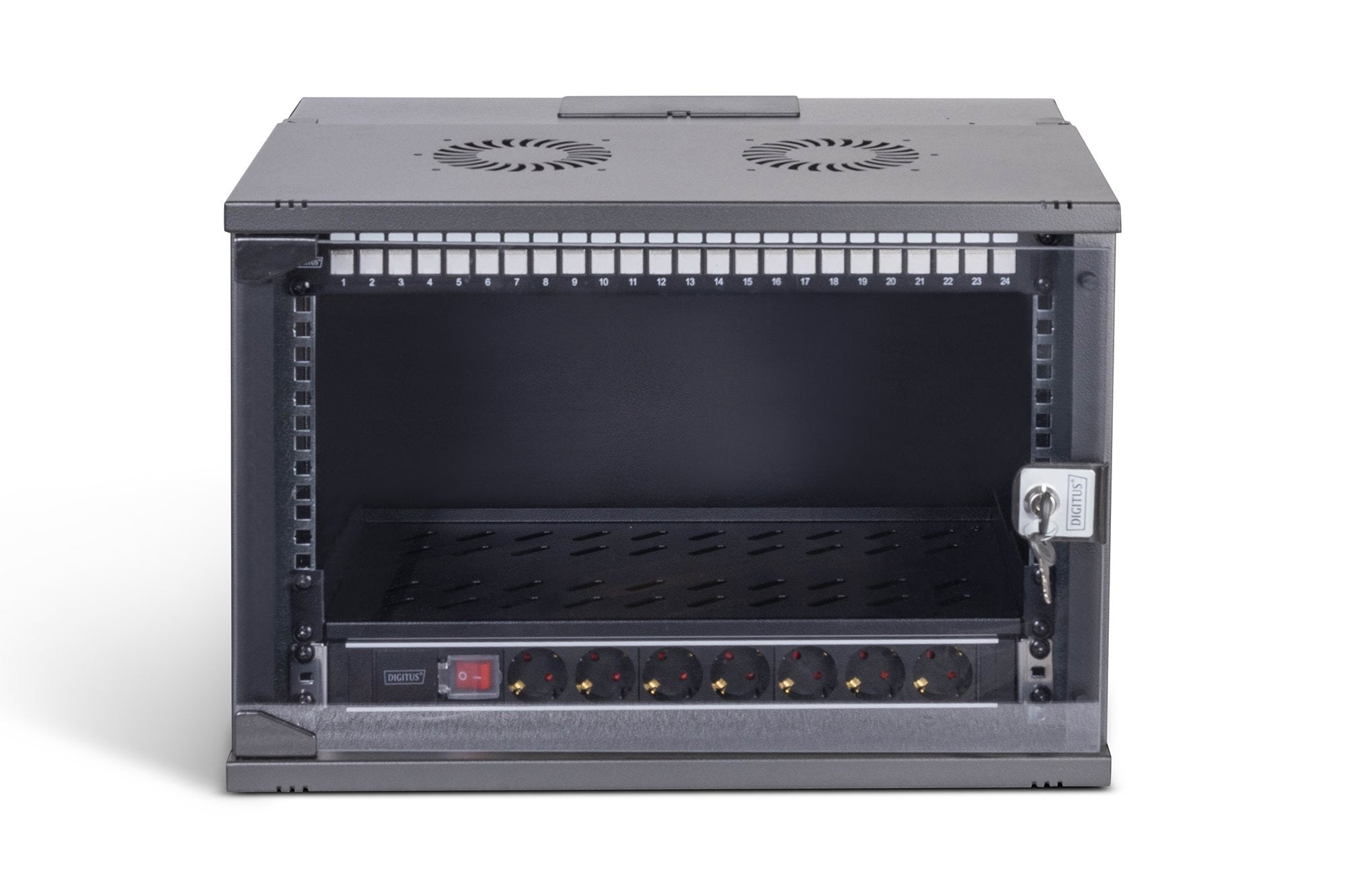 EAN 4016032499640 - Digitus DN-49203-SET armario rack Bastidor de pared Negro imagen 2
