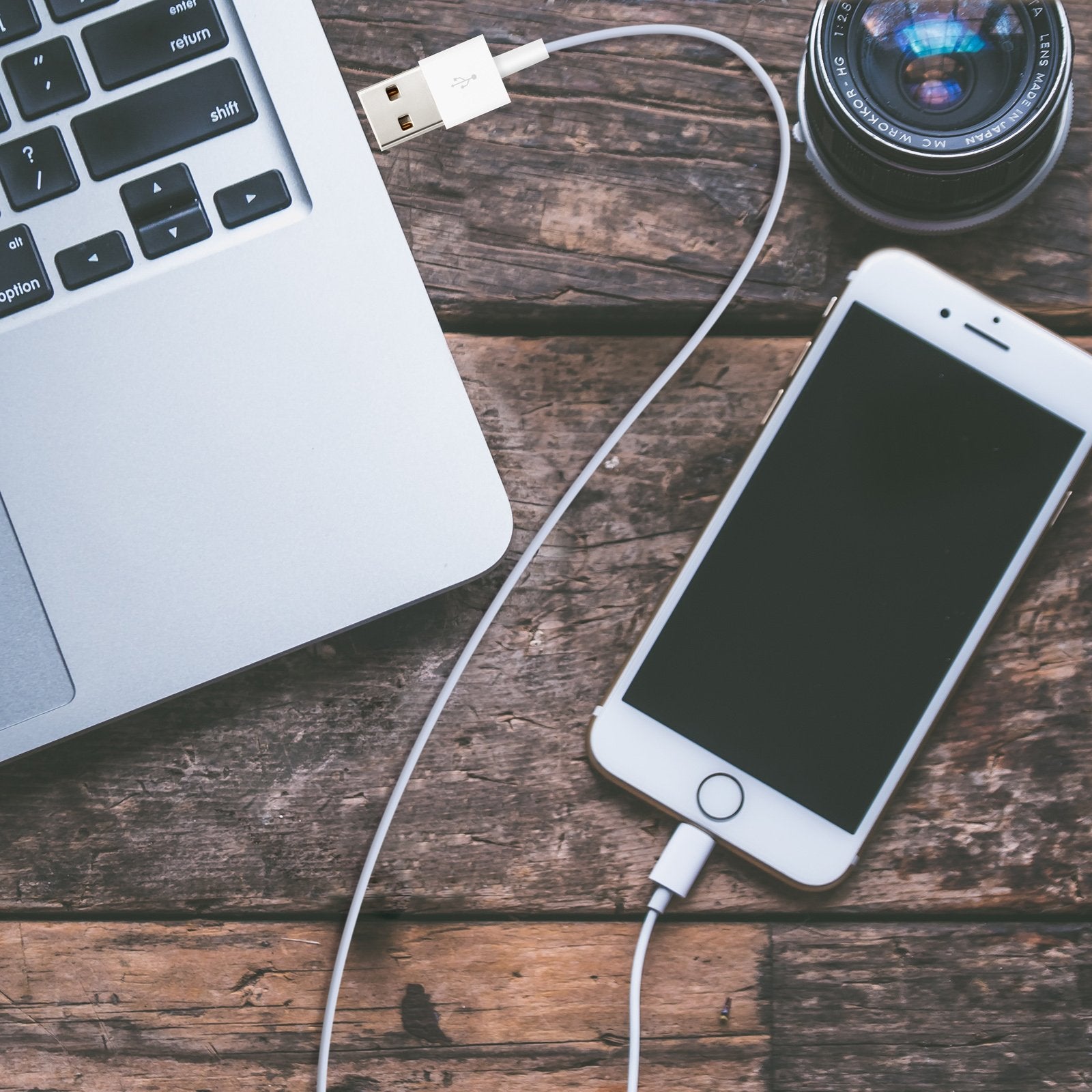 Nanocable Cable Usb-A Macho A Lightning Macho 50cm