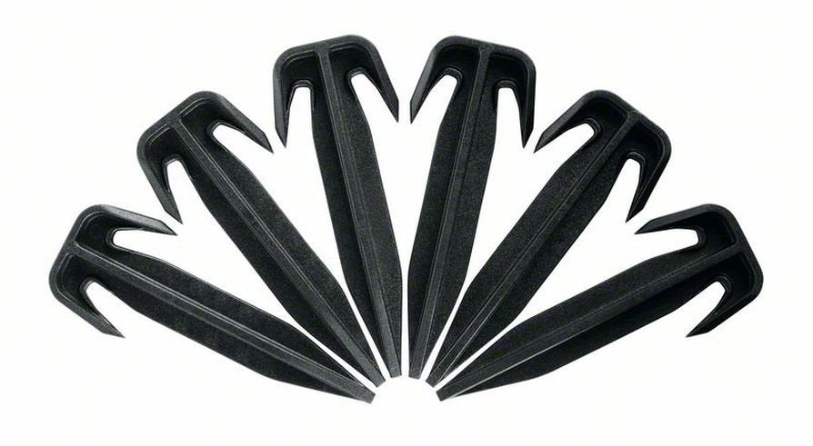 Bosch Diy & Garden Clavijas De Fijación, Fijación/Montaje Negro, 20 Piezas