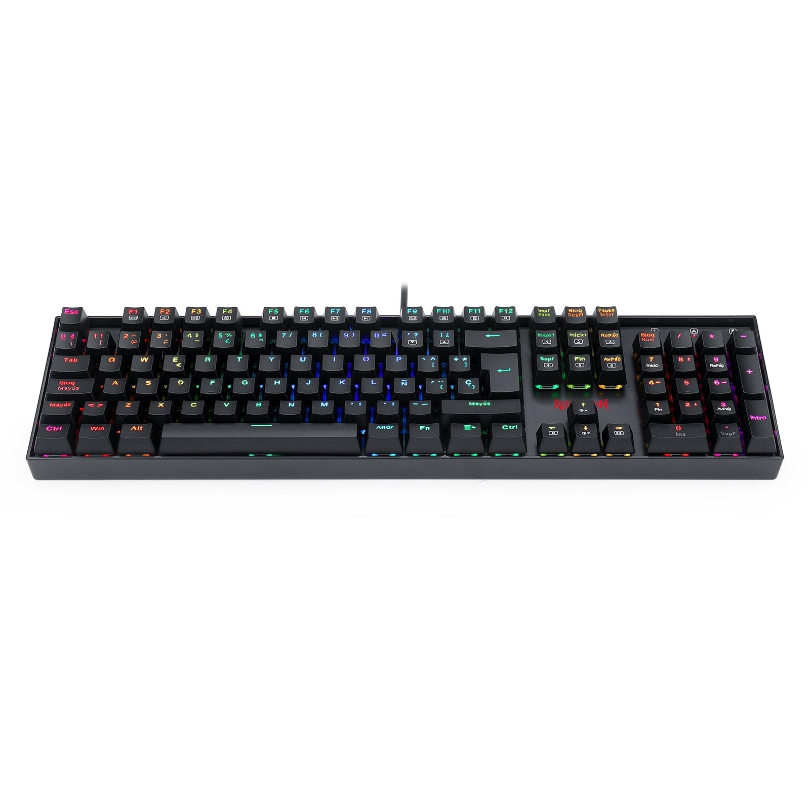 EAN 6950376772565 - REDRAGON K551RGB-1R-SPS teclado Juego USB QWERTY Español Negro imagen 4