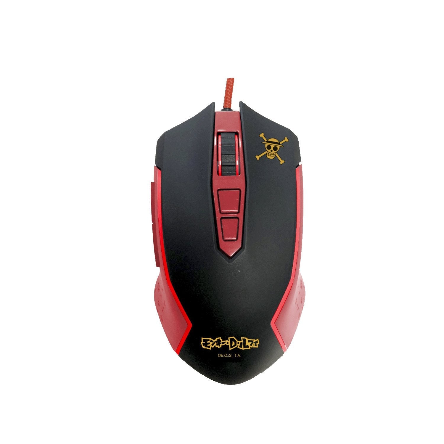 Raton One Piece Luffy Fr-Tec Perp Luz Led. 800 A 8000 Dpi