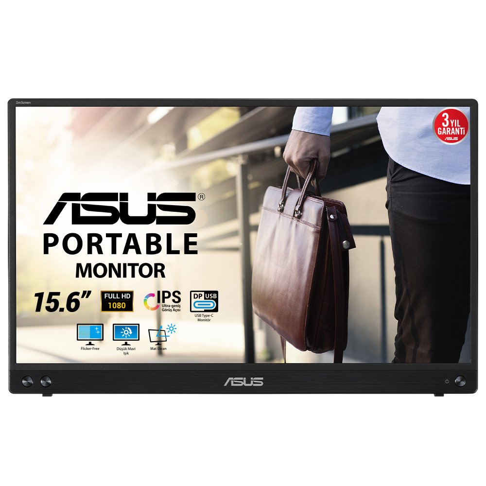 EAN 4718017949040 - ASUS MB16ACV pantalla para PC 39,6 cm (15.6") 1920 x 1080 Pixeles Full HD LED Negro imagen 1