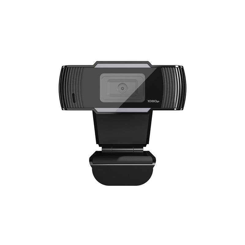 Webcam Con Micrófono Natec Lori Plus Full Hd 1080p Campo Visual 65º Enfoque Automático 30fps Cable Usb 150cm