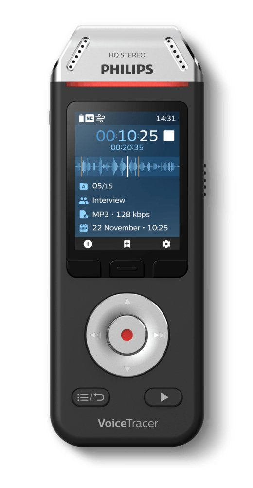 Philips Grabadora De Voz Dvt2110 8gb