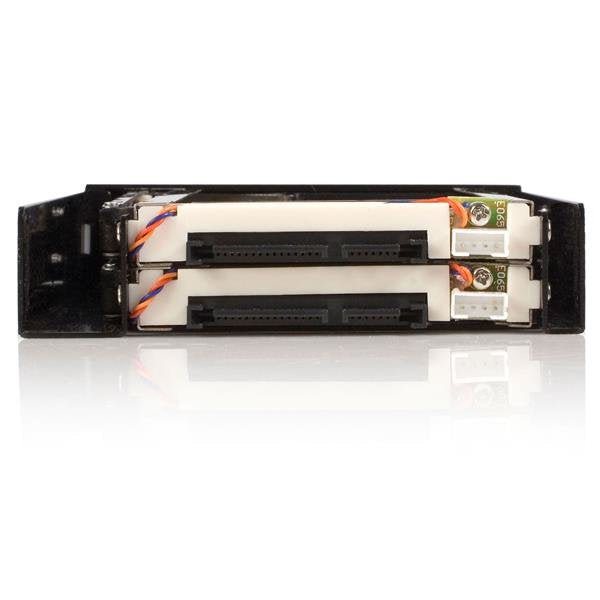 EAN 0065030827980 - StarTech.com HSB220SAT25B panel bahía disco duro 8,89 cm (3.5") Panel embellecedor frontal Negro imagen 6