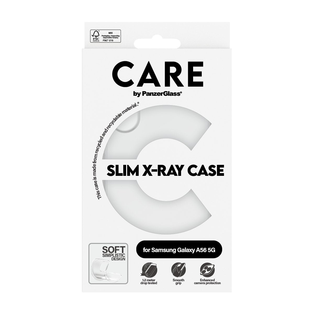 EAN 5715685016448 - PanzerGlass CARE™ by ® X-Ray Case Samsung Galaxy A56 5G funda para teléfono móvil Transparente imagen 3