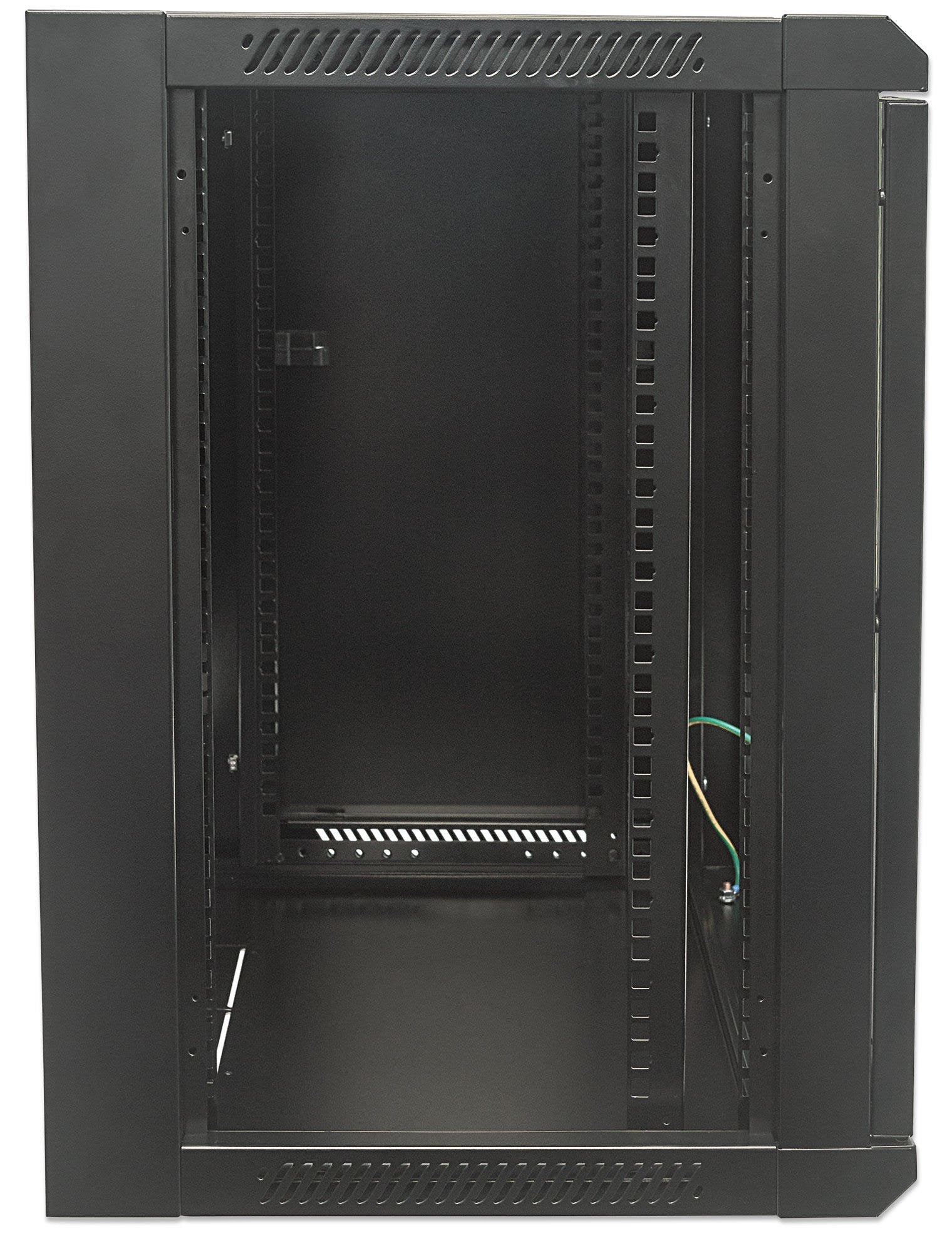 EAN 766623711777 - Intellinet 711777 armario rack 9U Bastidor de pared Negro imagen 4