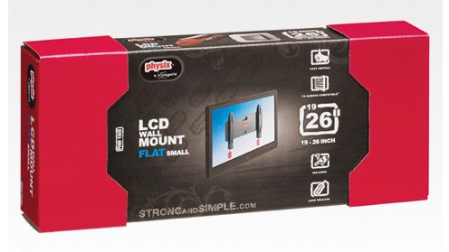 Vogel'S Physix Phw 100s Abrazadera Para Pantalla Plana Tamaño De Pantalla: 19"-37" Se Puede Instalar En La Pared