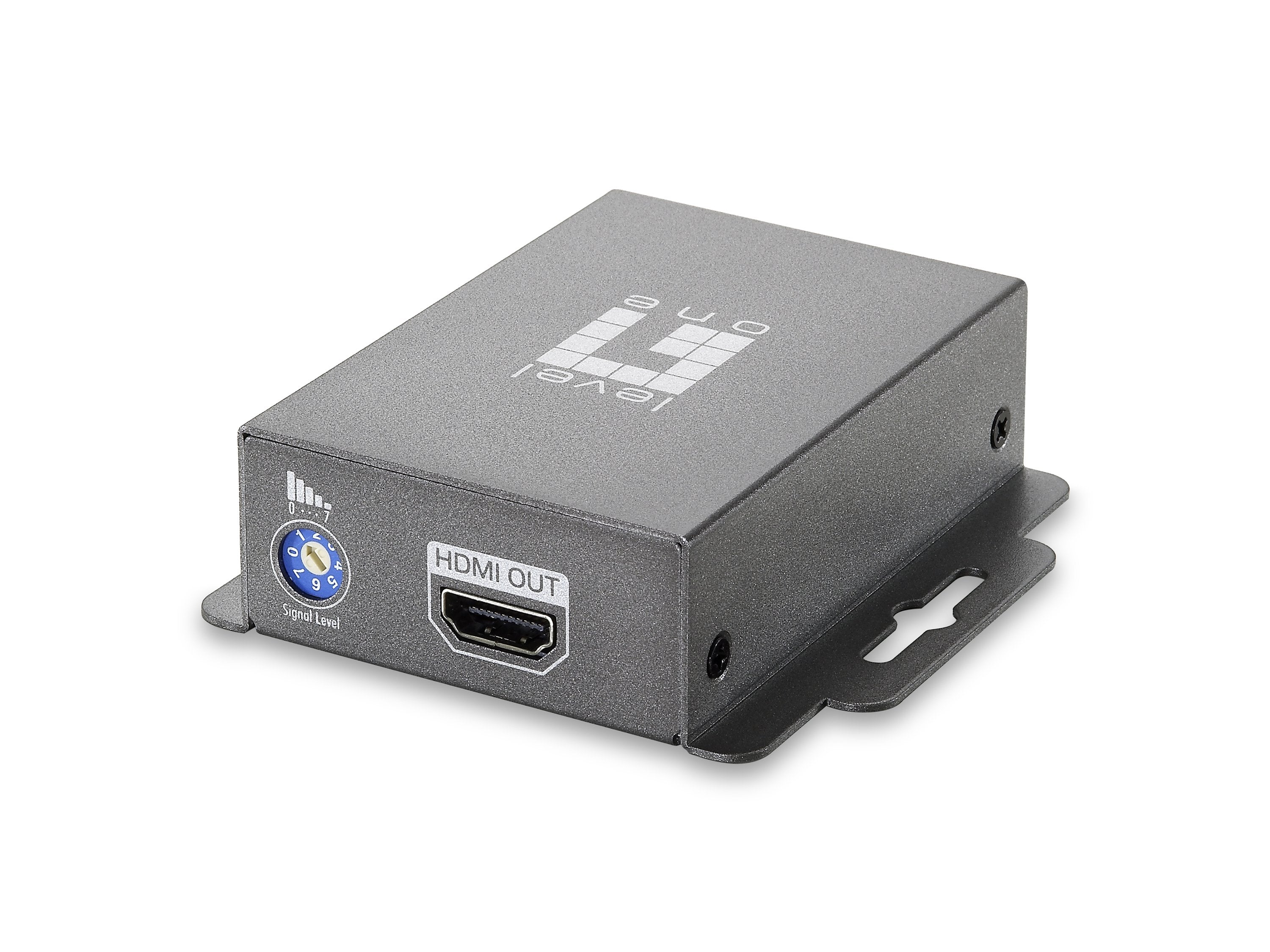 EAN 4015867145319 - LevelOne HVE-9000 extensor audio/video Receptor AV Gris imagen 1