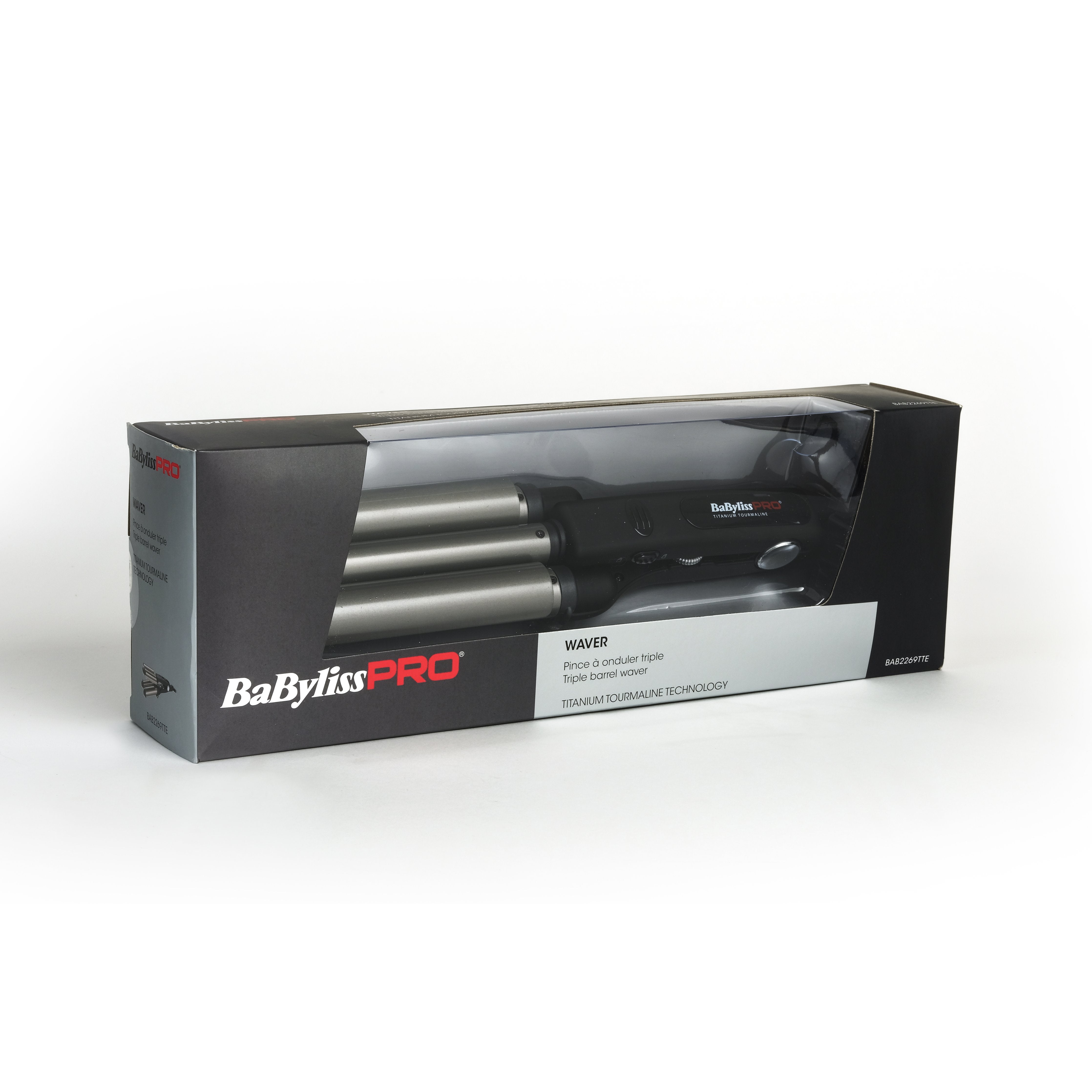 EAN 3030050047318 - BaByliss TRIPPLE WAVER Rizador de pelo Caliente Negro 125 W 2,7 m imagen 2