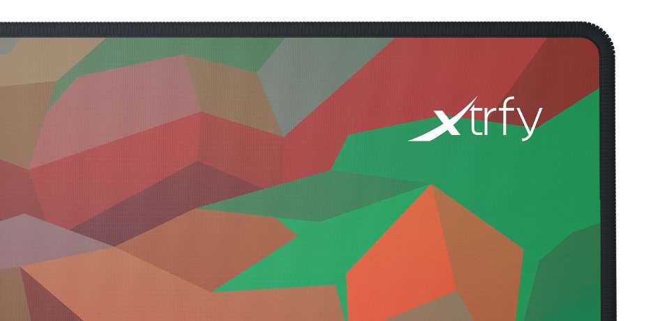 Alfombrilla Cherry Xtrfy Gp5-Xl-Litus-Red Para Ratón Alfombrilla De Ratón Para Juegos Rojo