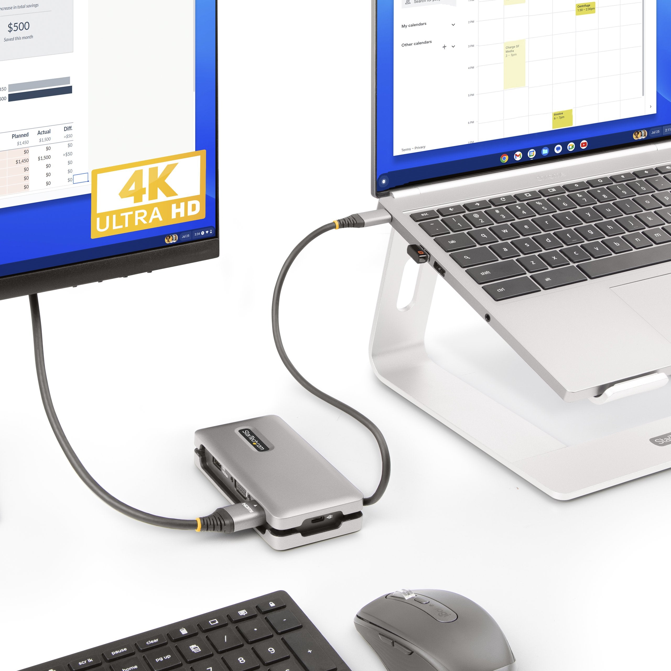 EAN 0065030891998 - StarTech.com DKT31CVHPD3 base para portátil y replicador de puertos Alámbrico USB 3.2 Gen 2 (3.1 Gen 2) T imagen 12