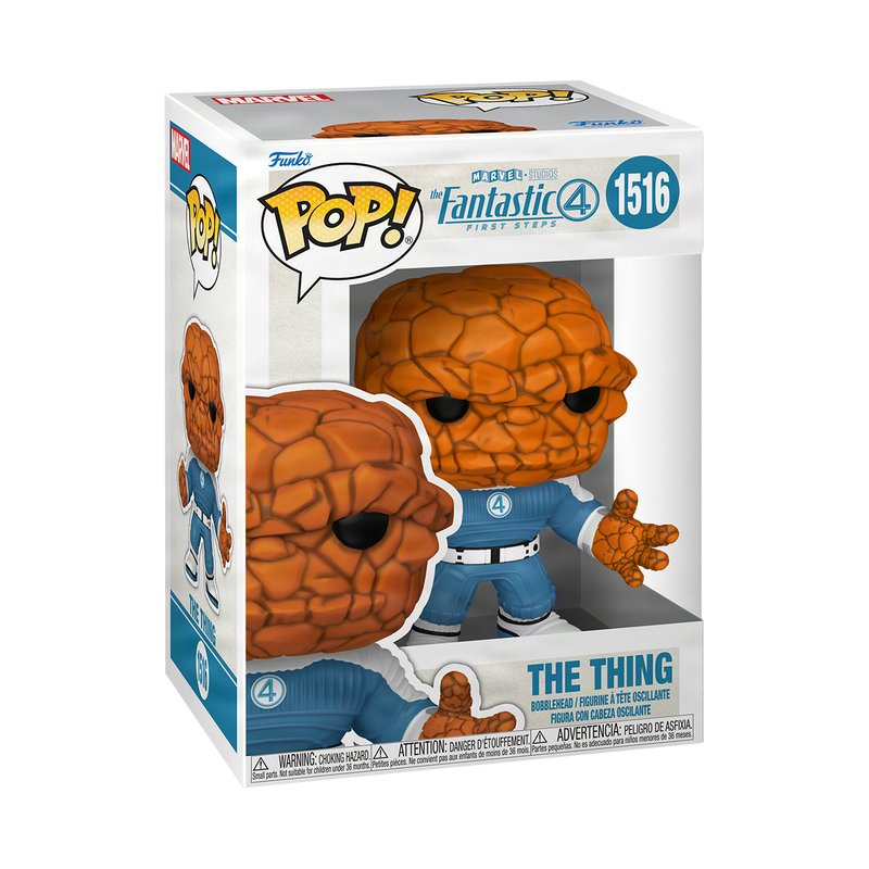 EAN 0889698835855 - FUNKO POP! The Thing (Fantastic Four: First Steps) imagen 2