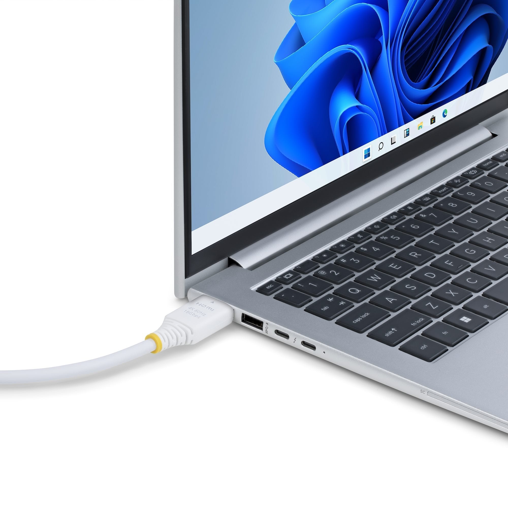 EAN 0065030911665 - StarTech.com HDMI2-CABLE-4K60-6FW cable HDMI 1,8 m HDMI tipo A (Estándar) Blanco imagen 6