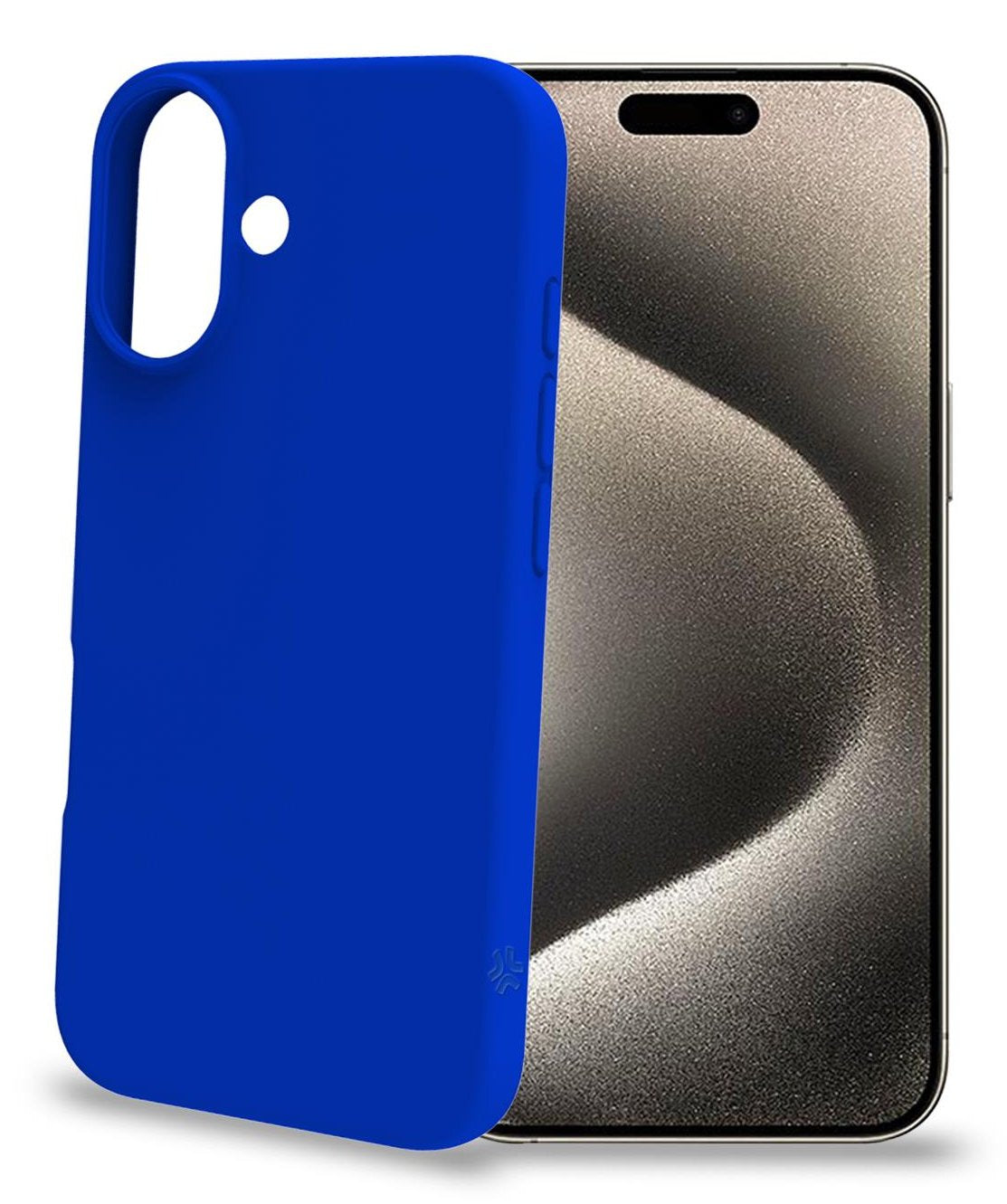 Celly Cromo1078bl Funda Para Iphone 16 (6.1") Azul