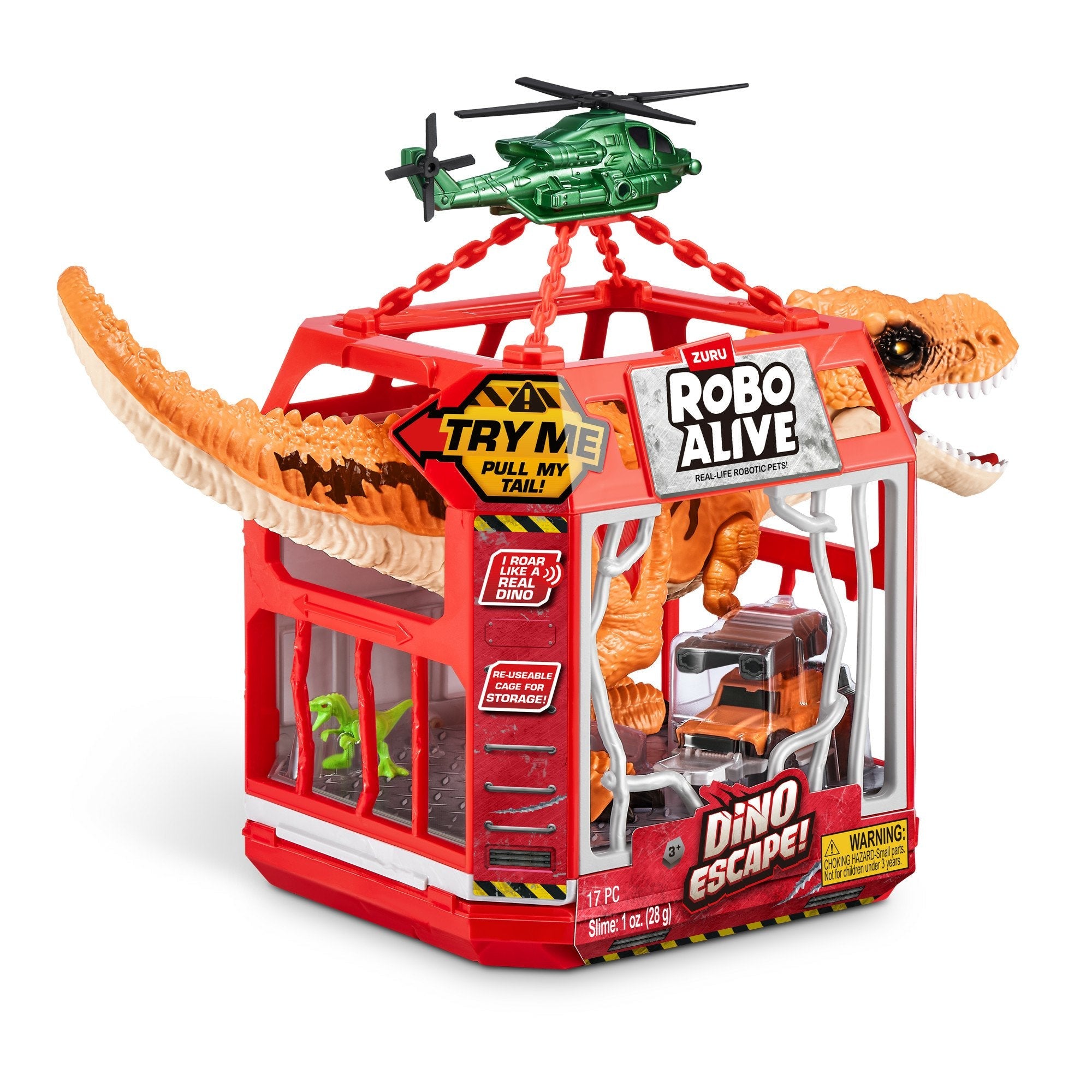 Figura Zuru Robo Alive - Playset Dino Escape 71127