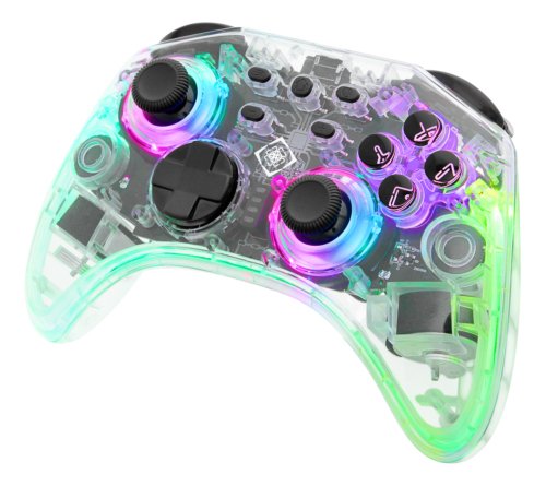 Deltaco Nintendo Switch Bluetooth Contr. Transparent