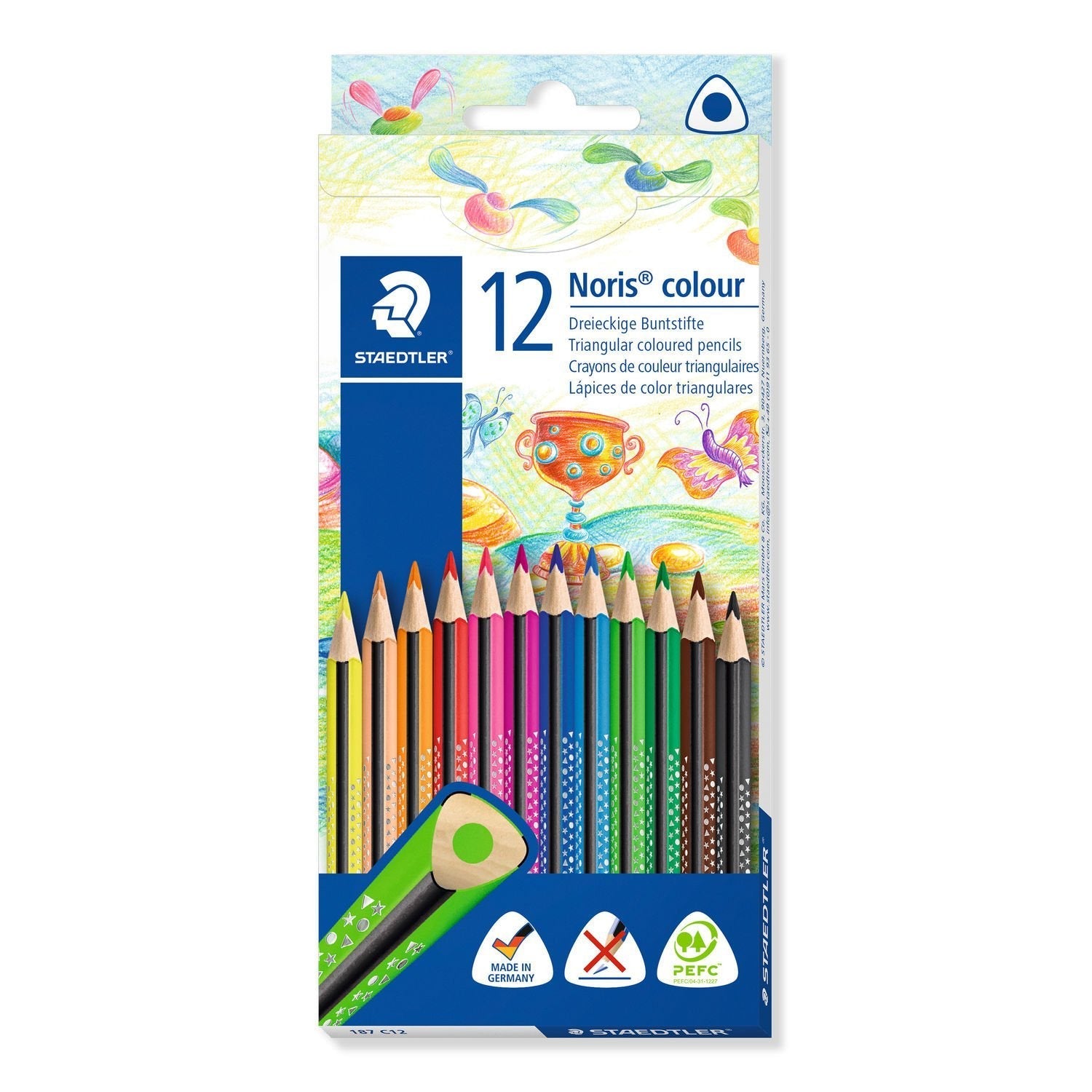 Lápices De Colores Maedtler Noris Color 12+4
