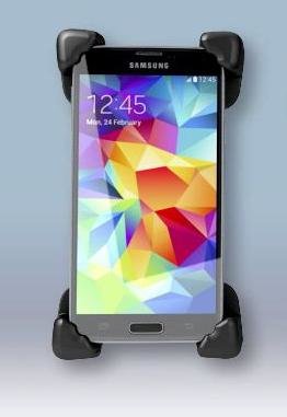Thb S9 Cradle Universal Xxl Soporte Activo Para Teléfono Móvil Teléfono Móvil/Smartphone Negro