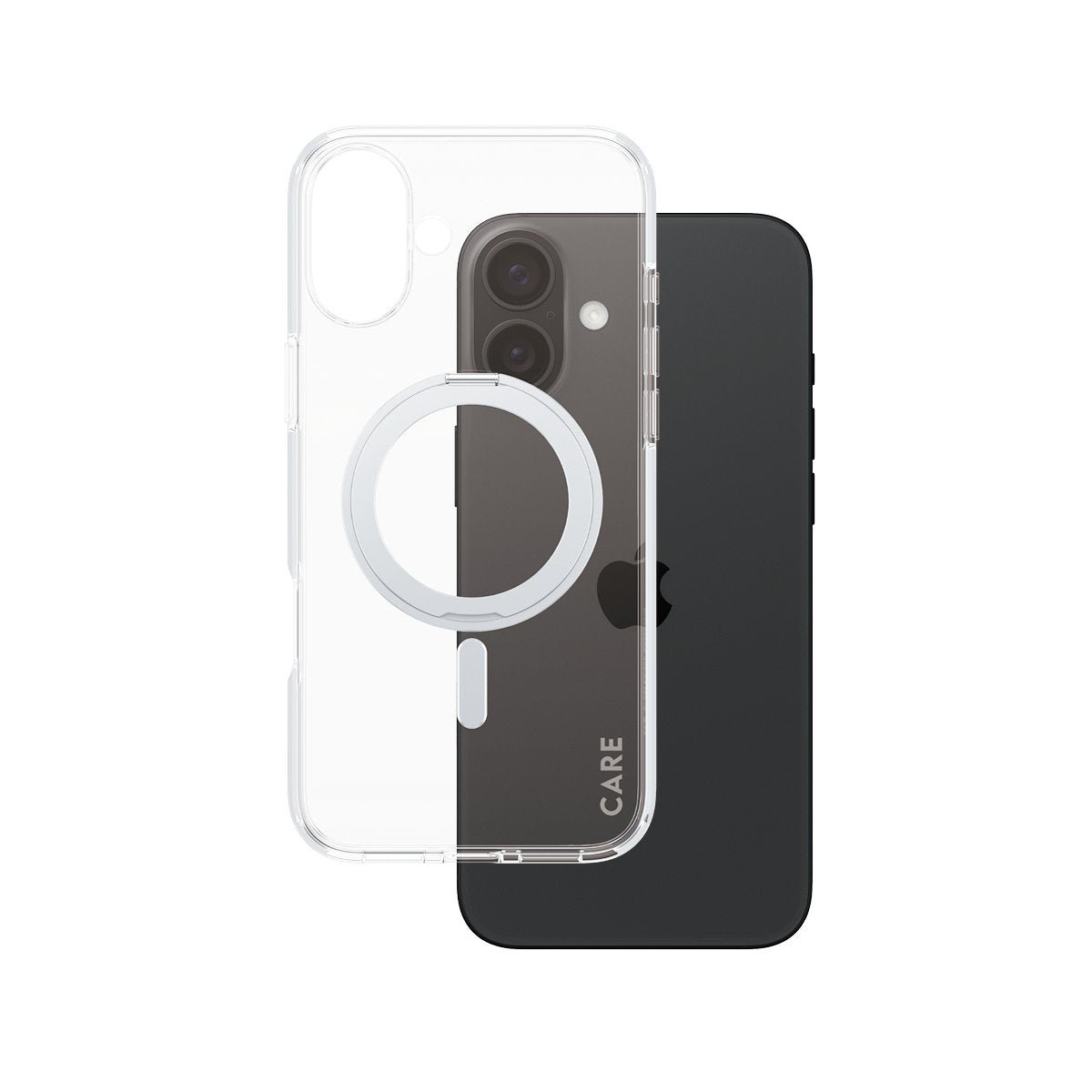 EAN 5715685003899 - PanzerGlass CARE™ by ® Case Transparent w. Silver Kickstand & MagSafe iPhone 16 Plus funda para teléfono imagen 1