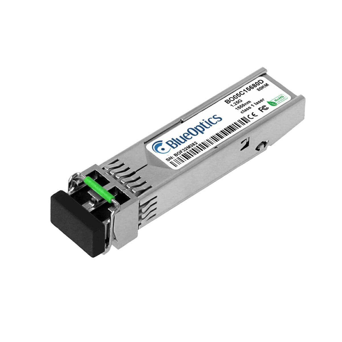 Hpe Compatible Sfp Lc 1000base-Zx Smode 1550nm 80km Ddm Dom
