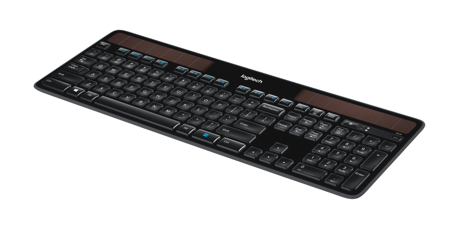 Teclado Español Logitech Wireless Solar Keyboard K750 Rf Inalámbrico Qwerty Negro