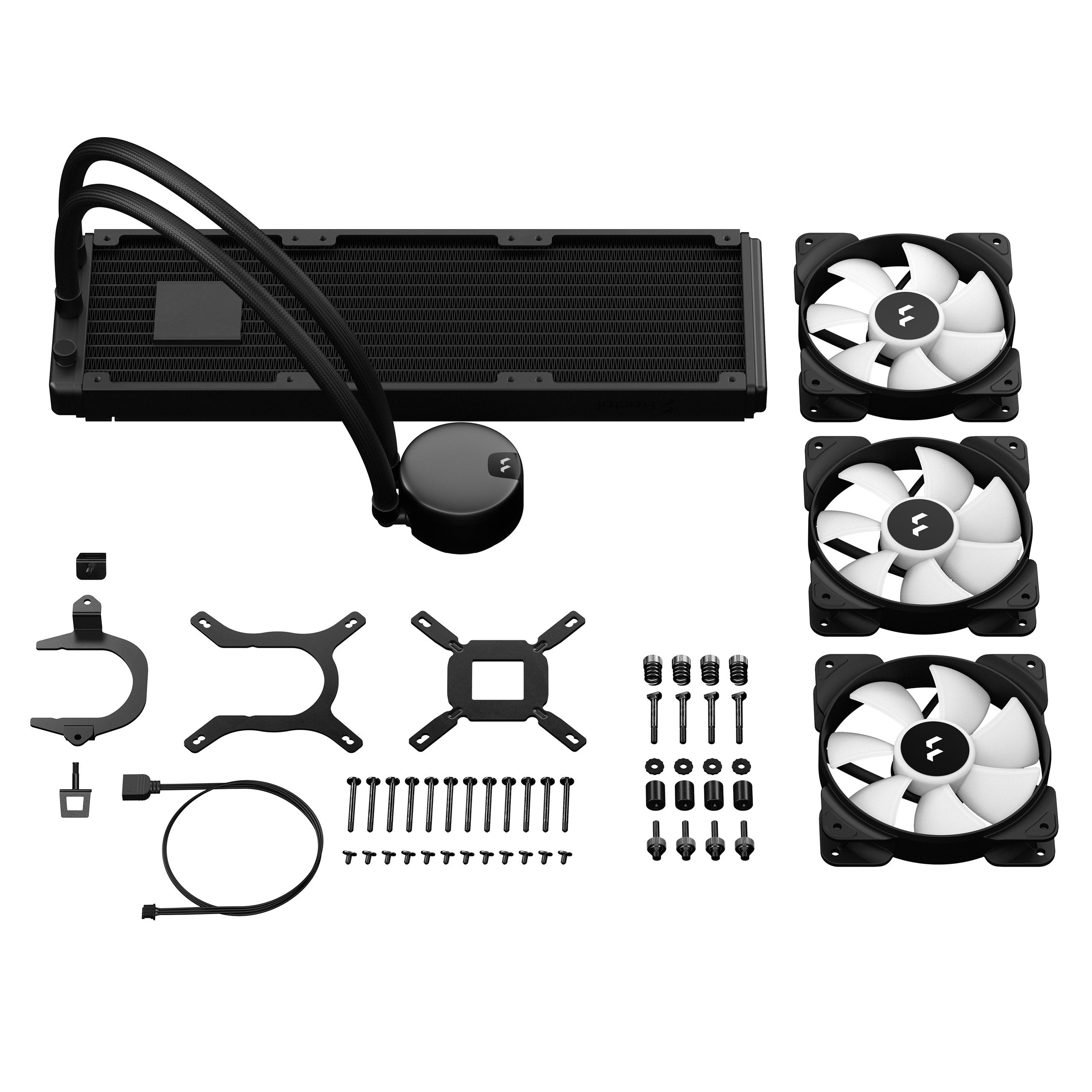EAN 7340172705956 - Fractal Design Lumen S36 v2 RGB Procesador Sistema de refrigeración líquida todo en uno 12 cm Negro 1 pie imagen 6