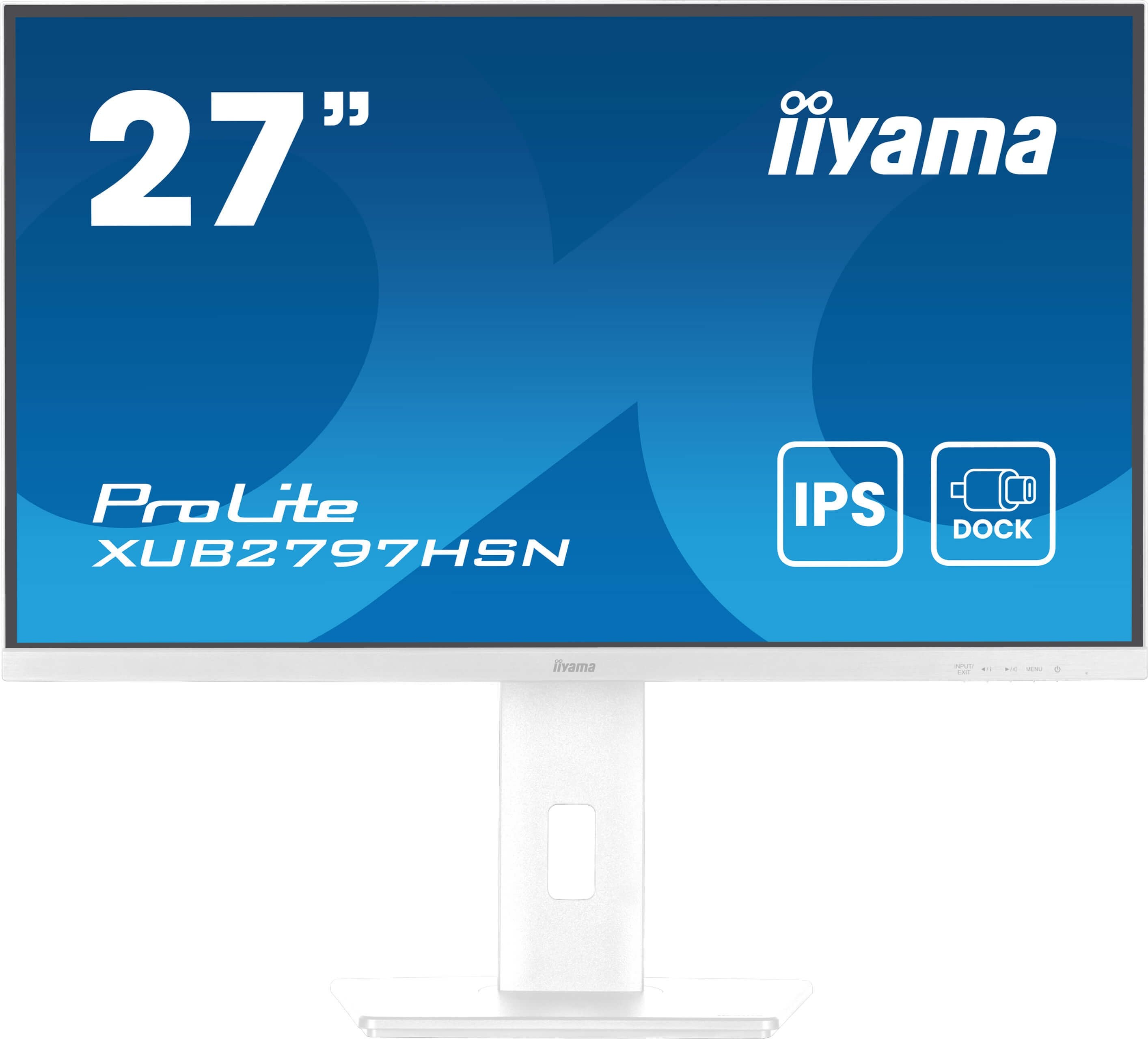 EAN 4948570124992 - iiyama ProLite XUB2797HSN-W2 pantalla para PC 68,6 cm (27") 1920 x 1080 Pixeles Full HD LED Blanco imagen 2