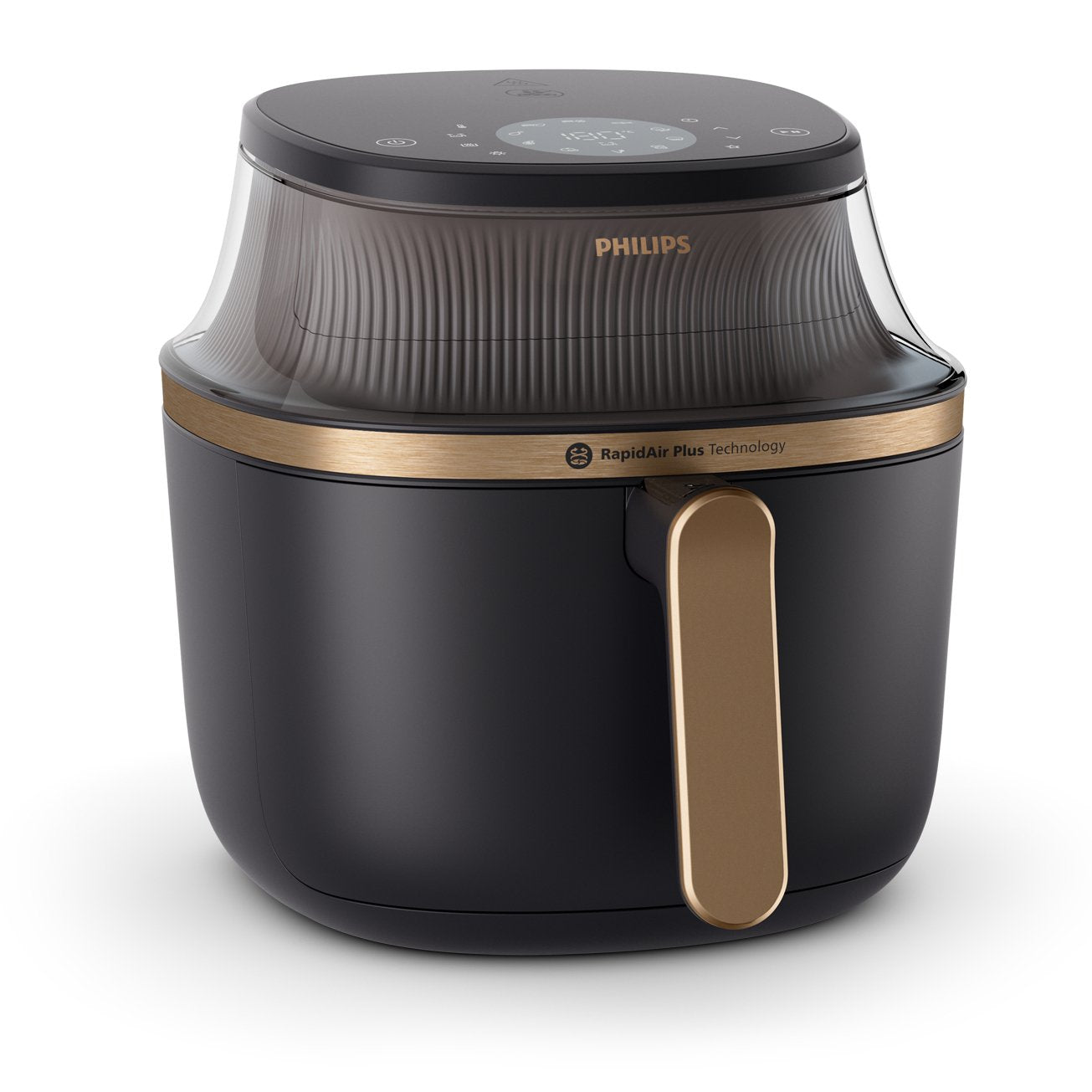 EAN 8720389034329 - Philips 3000 series NA342/00 freidora Sencillo Independiente 2000 W Freidora de aire caliente Negro, Cobr imagen 5