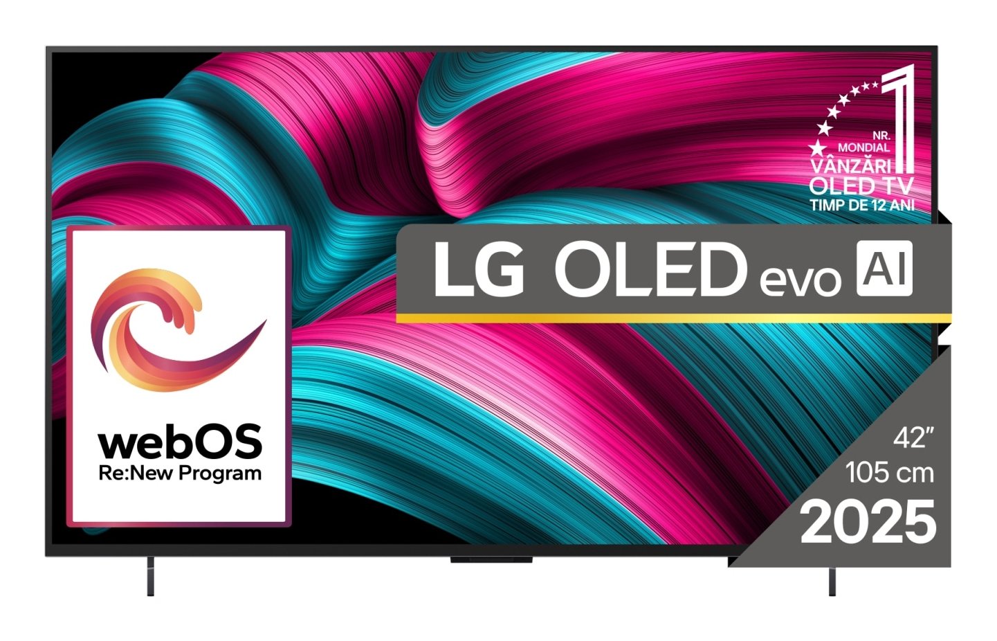 EAN 8806096368763 - LG OLED evo AI OLED42C51LA Televisor 106,7 cm (42") 4K Ultra HD Smart TV Wifi Negro imagen 1