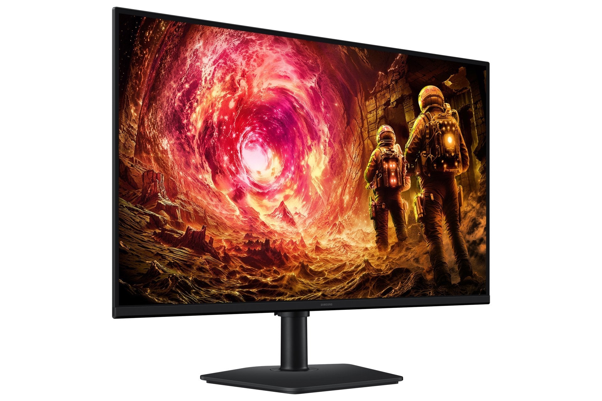 Monitor 32" Dp Hdmi Samsung Ls32fg506euxen Odyssey Qhd Oled 2560x1440 180 Hz 1ms Regulable Negro