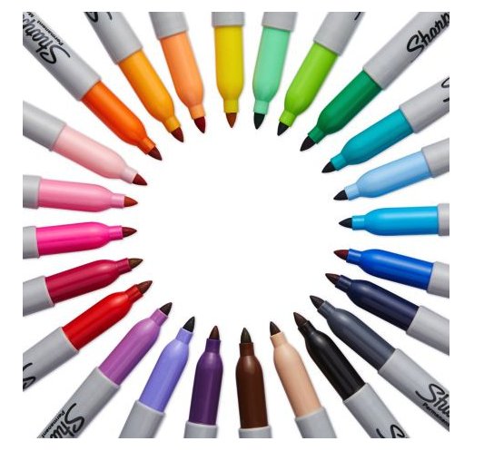 EAN 3026980771287 - Sharpie Fine marcador 24 pieza(s) Punta fina Negro imagen 5