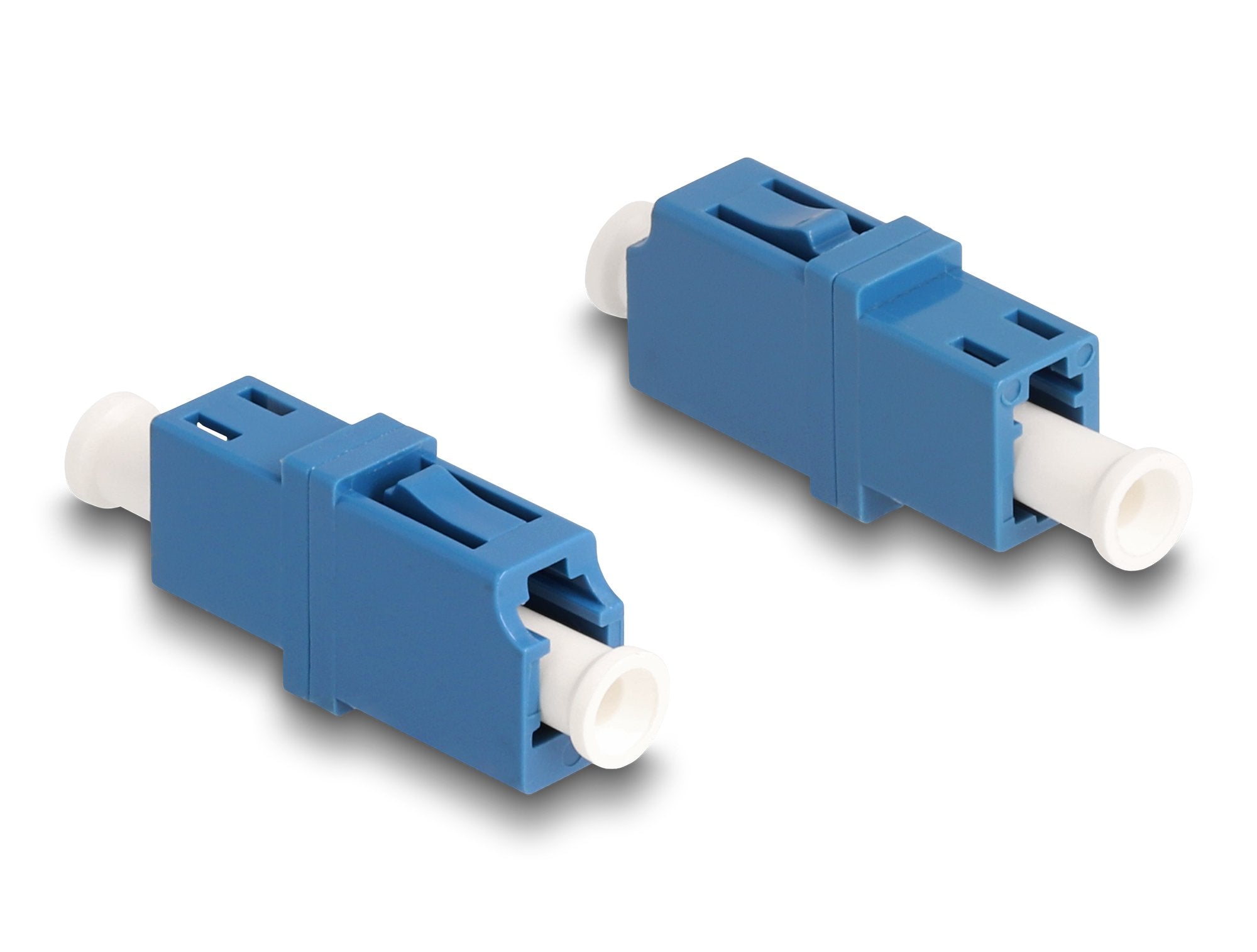 Delock 87985 Acoplador De Fibra Óptica Lc Simplex Hembra A Lc Simplex Hembra Upc Azul