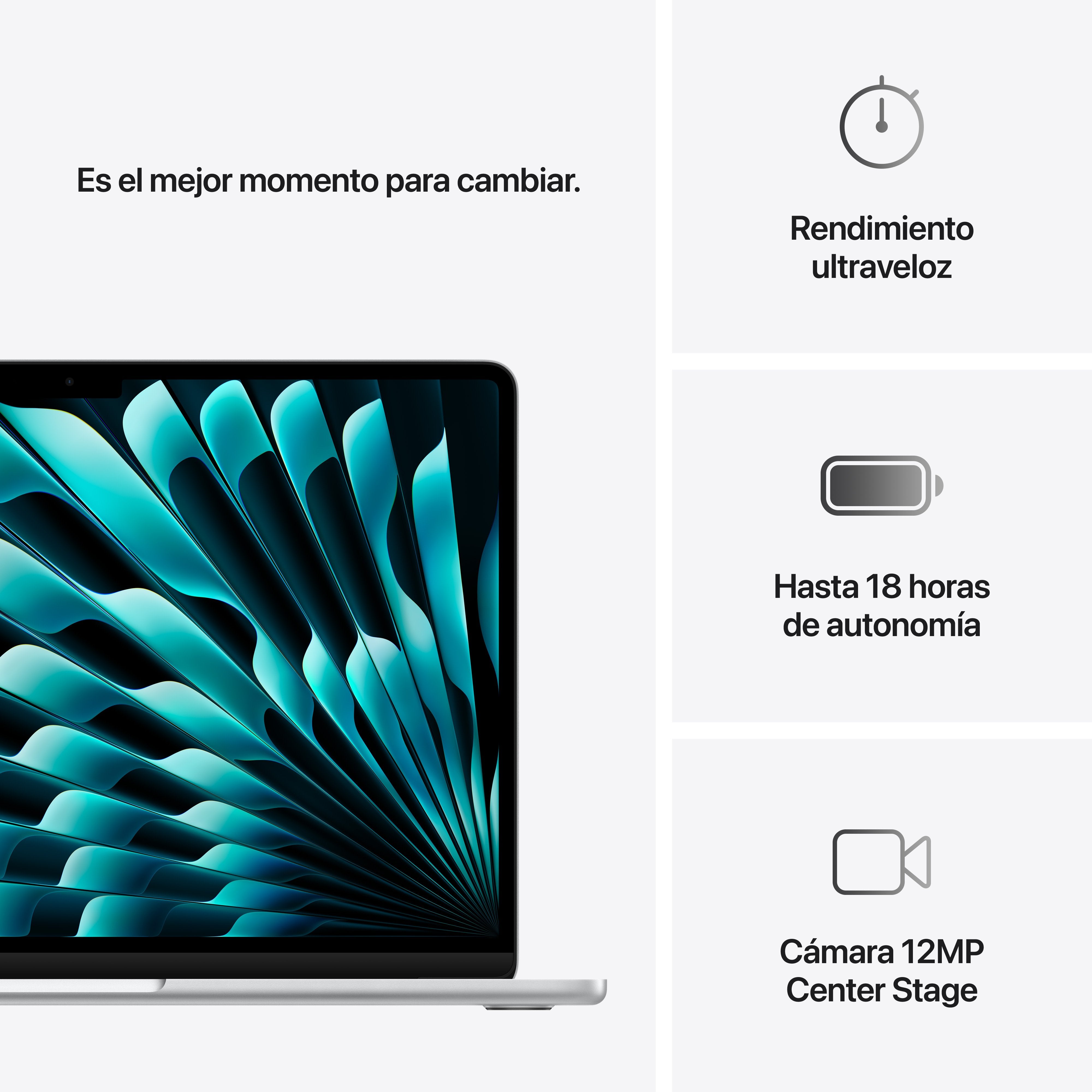 EAN 0195949889004 - Apple MacBook Air Apple M M4 Portátil 34,5 cm (13.6") 24 GB 512 GB SSD Wi-Fi 6E (802.11ax) macOS Sequoia imagen 10