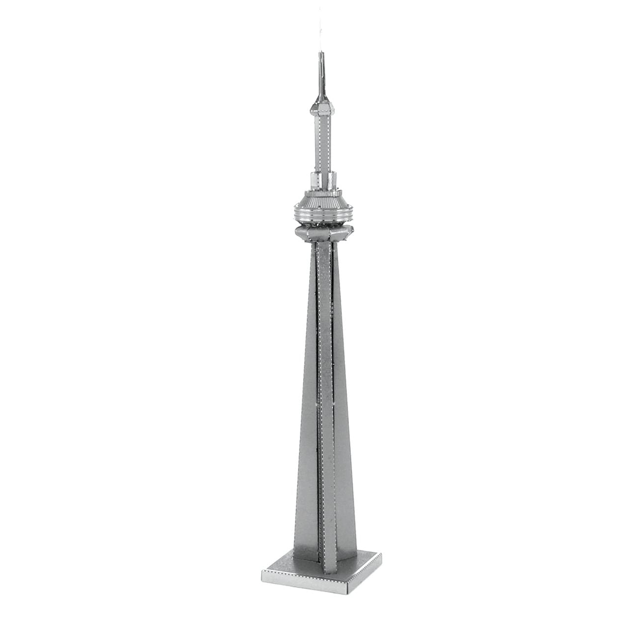 Maqueta 3d Metal Fascinations Cn Tower Toronto Montaje Sin Pegamento Ni Soldadura Maquetas 3d