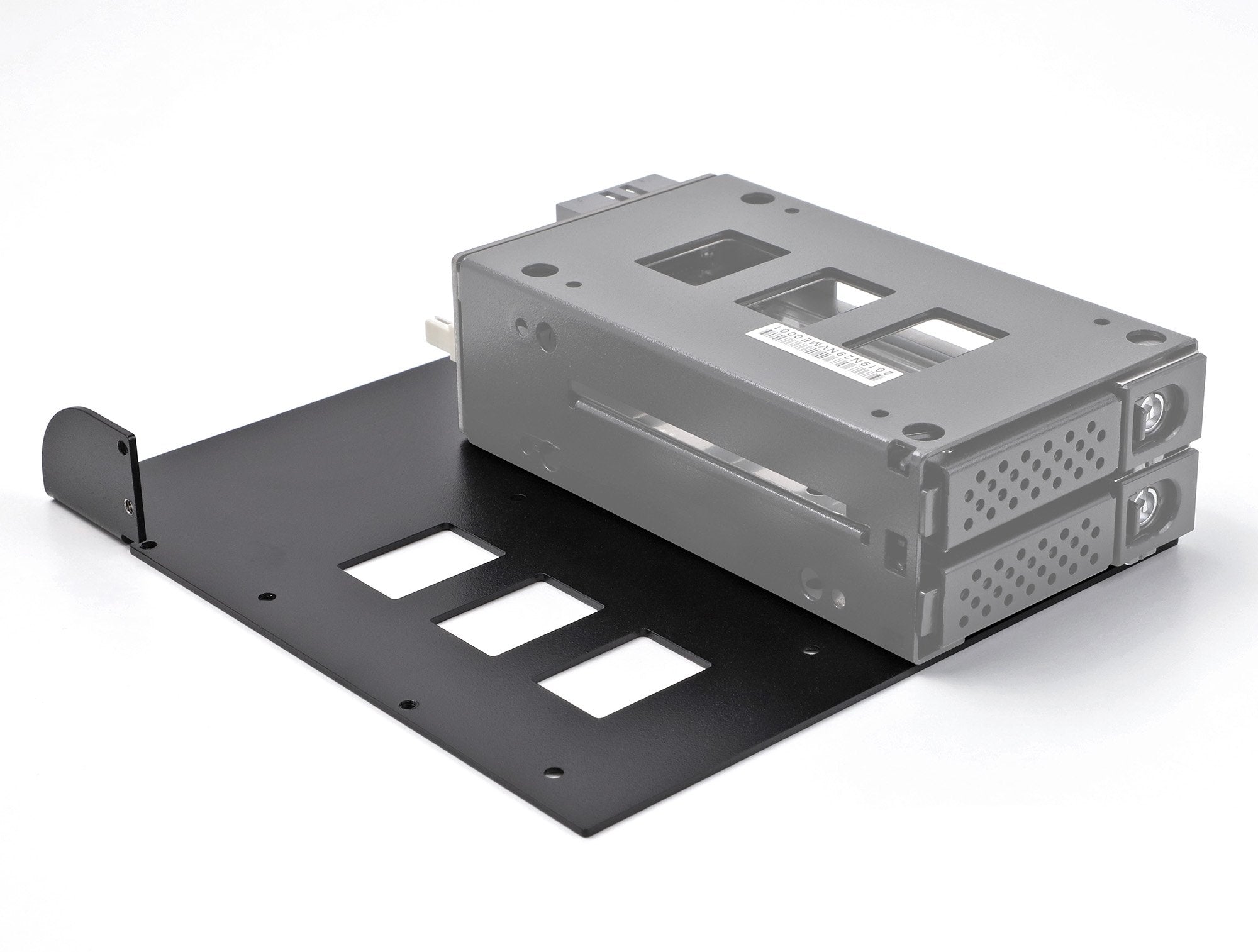 Delock 18003 Marco De Instalación Metálico De 5.25" Para 2 X Mobile Rack 47011 / 47005