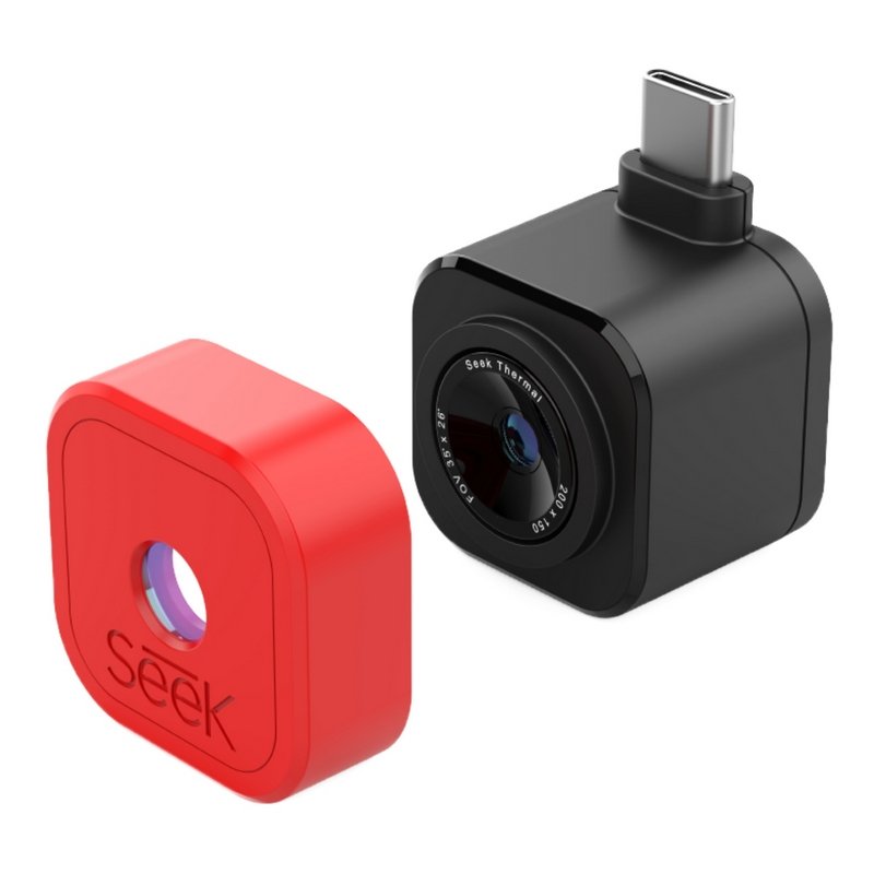 Seek Thermal Objetivo Macro Para Nano Cámara (Nm-Aaa) Rojo