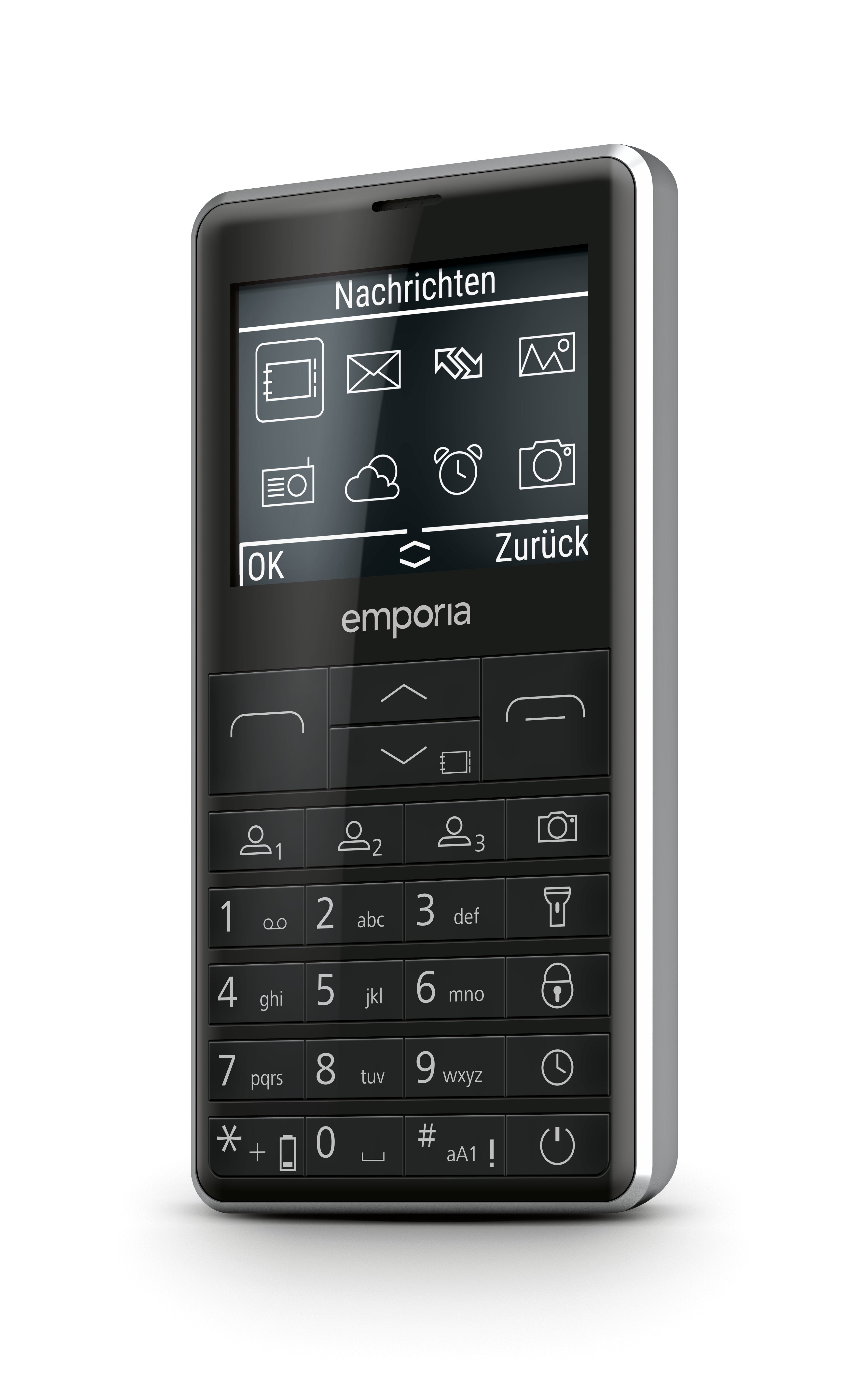 EAN 9005613167608 - Emporia emporiaPRIME-LTE 5,87 cm (2.31") 107 g Negro Teléfono para personas mayores imagen 6