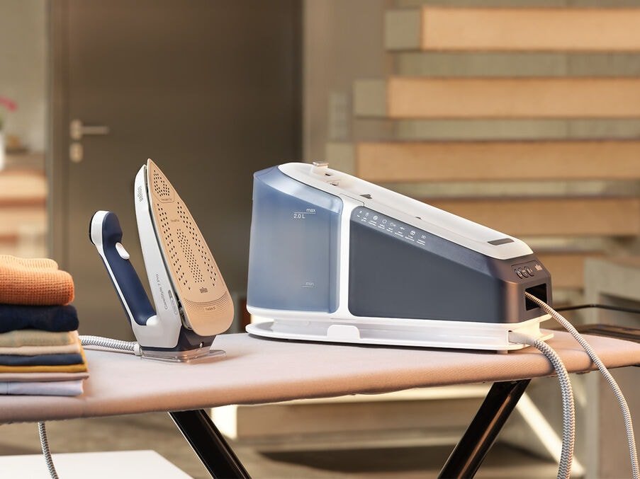 EAN 8021098001016 - Braun CareStyle 7 Pro IS 7282 BL 2700 W 2 L EloxalPlus soleplate Azul imagen 8