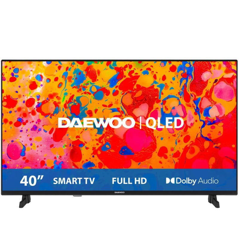Daewoo 40" 40dm95qv Fhd Qled Smart Tv Hdr10 Negro