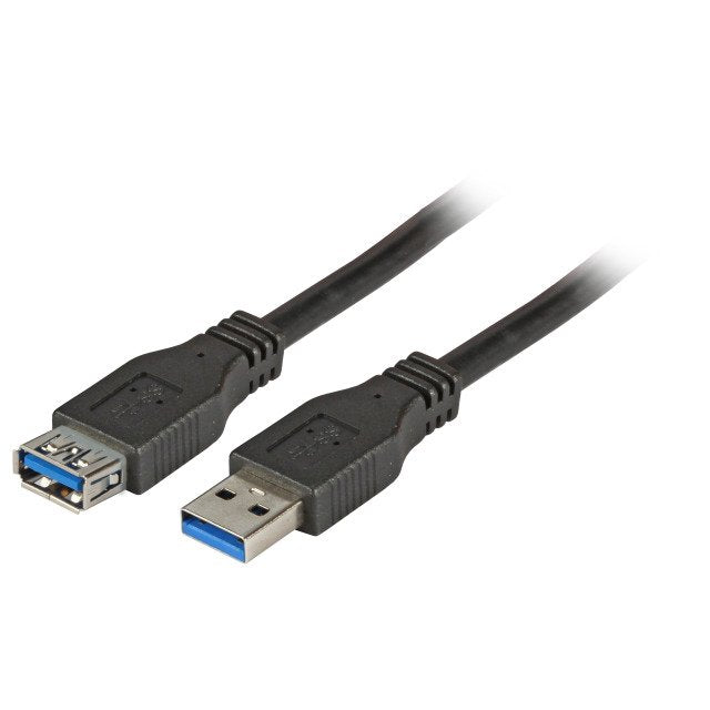 Efb Elektronik Usb 3.0 A / A 3m Cable Usb 3.2 Gen 1 (3.1 Gen 1) Usb A Negro