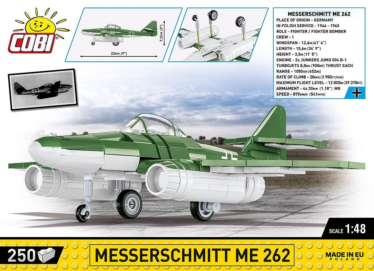 EAN 5902251058814 - COBI Messerschmitt Me262 imagen 5