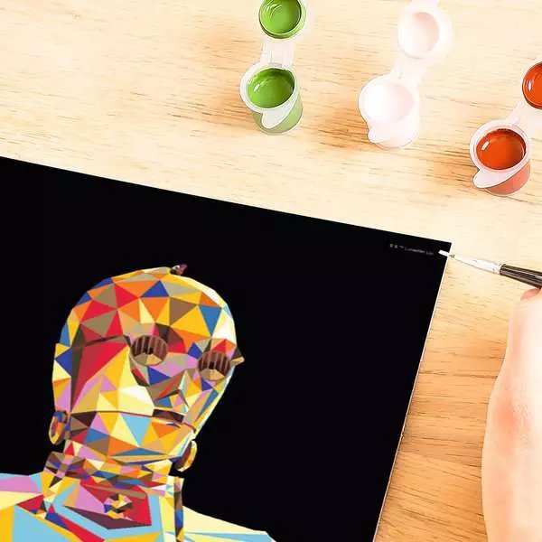 Ravensburger Creart Star Wars - C -3po, Pintura 23894