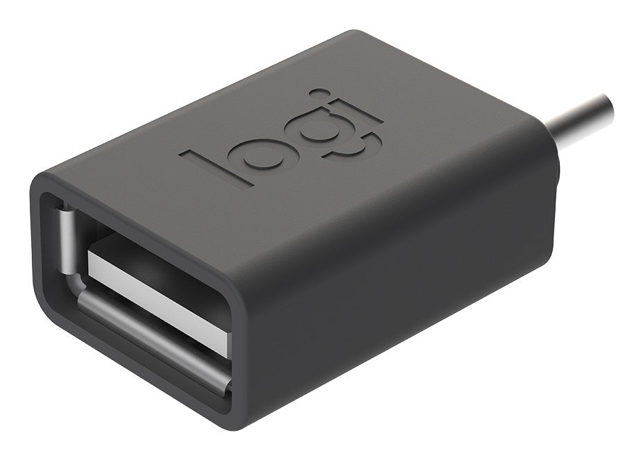EAN 5099206097506 - Logitech 956-000005 cambiador de género para cable USB C USB A Grafito imagen 1