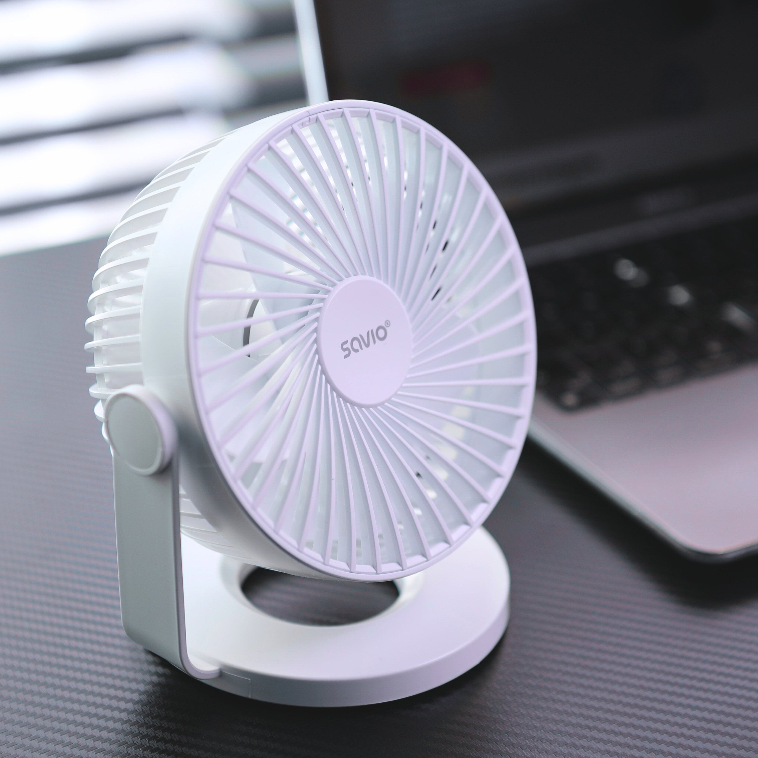 EAN 5901986049104 - Savio AD-01 WHITE ventilador Blanco imagen 6
