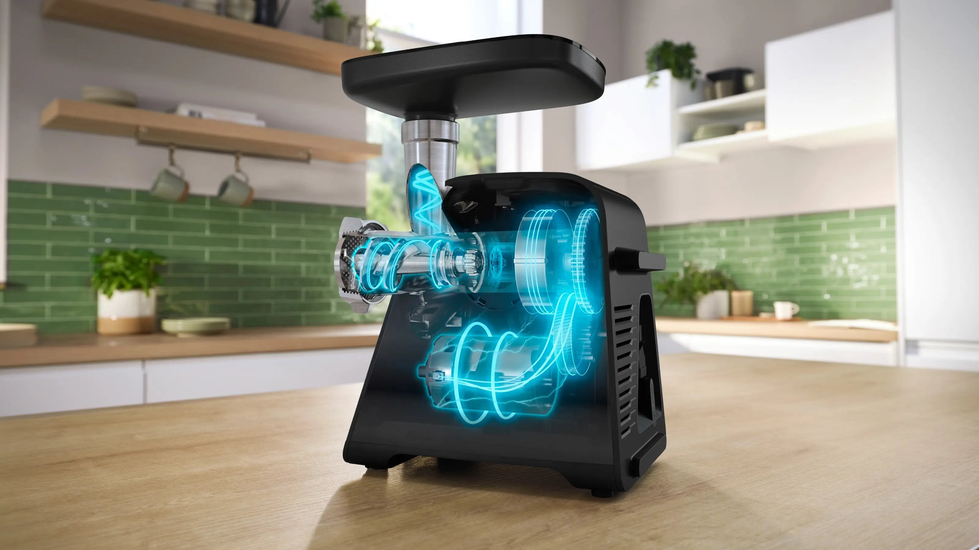 EAN 4242005456079 - Bosch Serie 6 picadora 2100 W Negro, Plata imagen 4