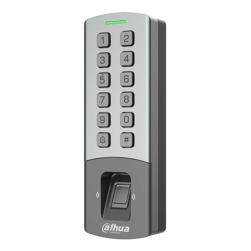 Dahua Asi1212m-P Lector Autónomo Huella+Pin+Remoto+Tarjeta Mifare Ip65 Ik08 Poe