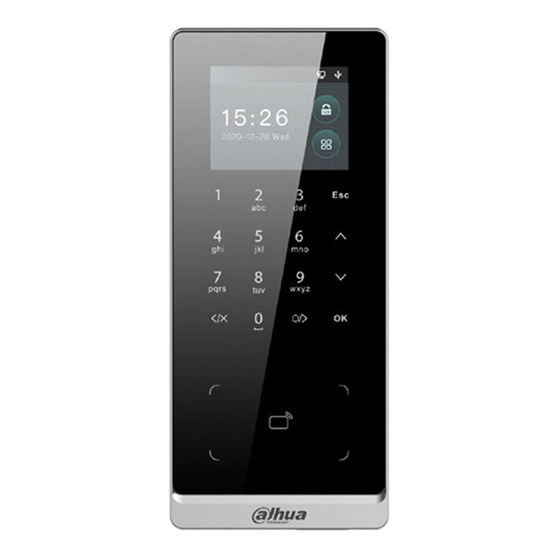 Dahua Asi2201h-W Lector Autónomo Lcd 2.4" Pin+Remoto+Tarjeta Mifare Wifi
